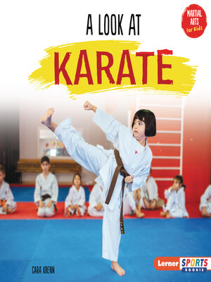 cover image of A Look at Karate